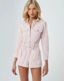 Violet Louise (par violet) pink tide playsuit  for rent on The Volte - image 1