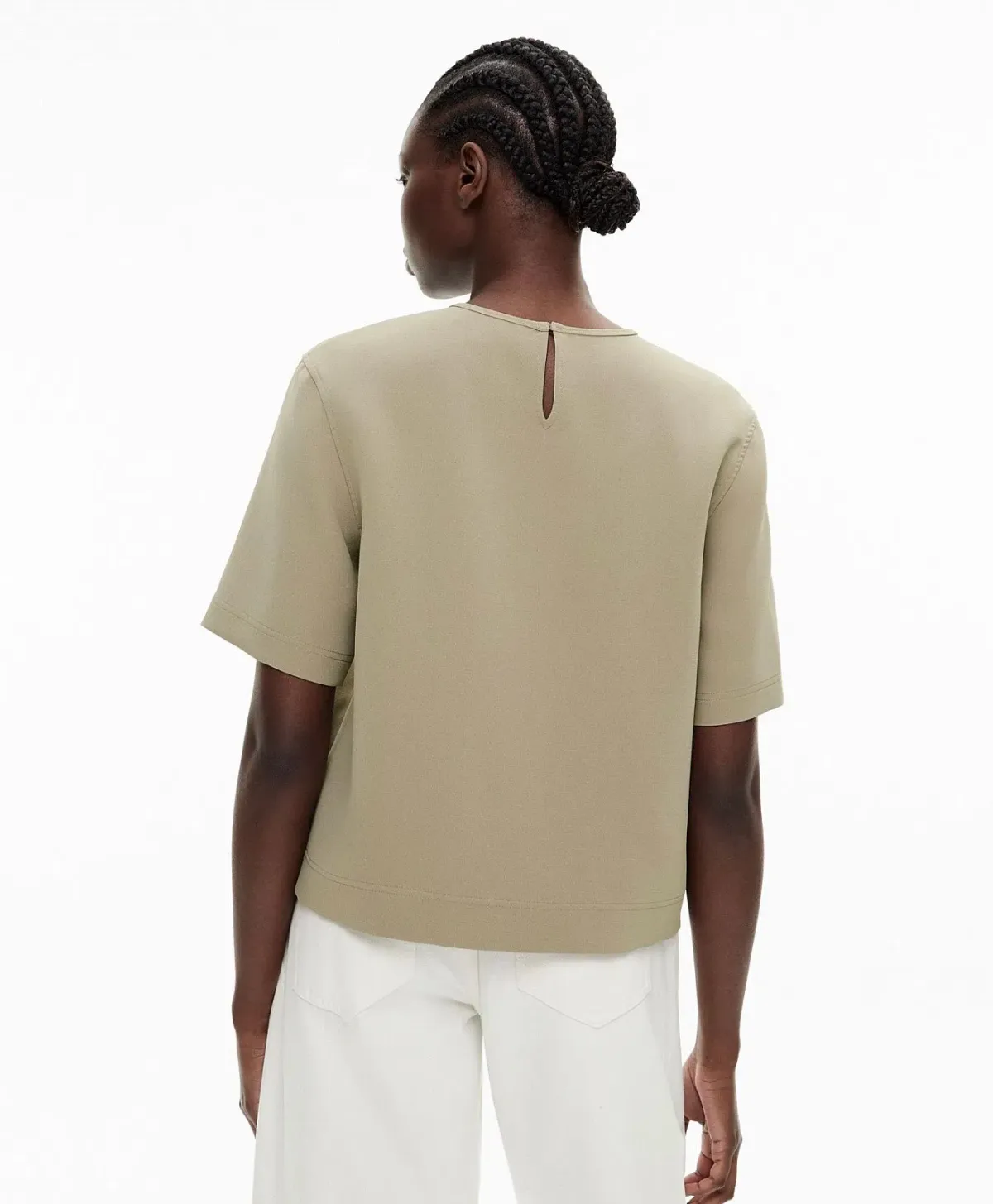 Witchery Crepe Tee and Pants Set Size 10 - Image 3