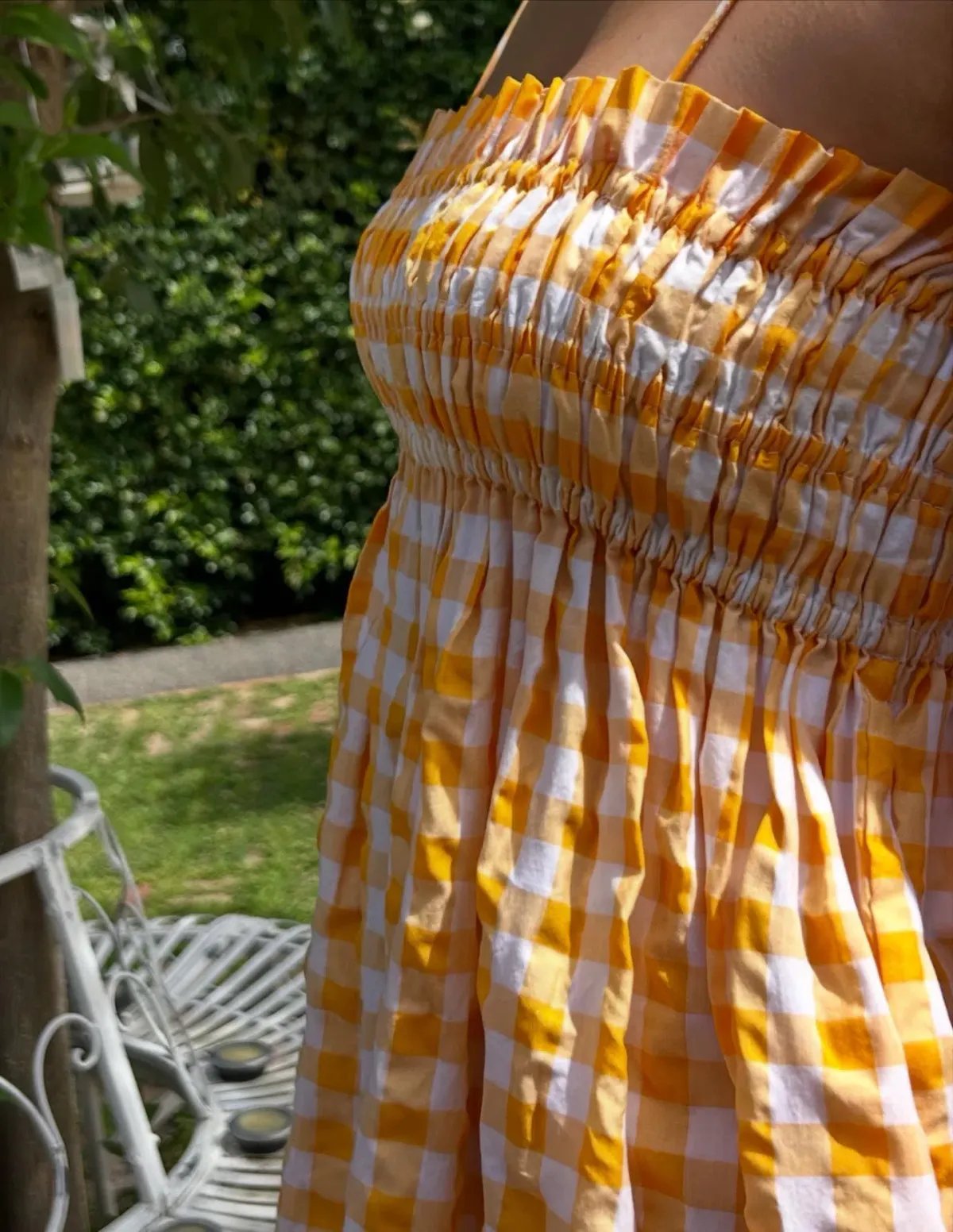 Ayanna Mini Dress in Papaya - Image 2