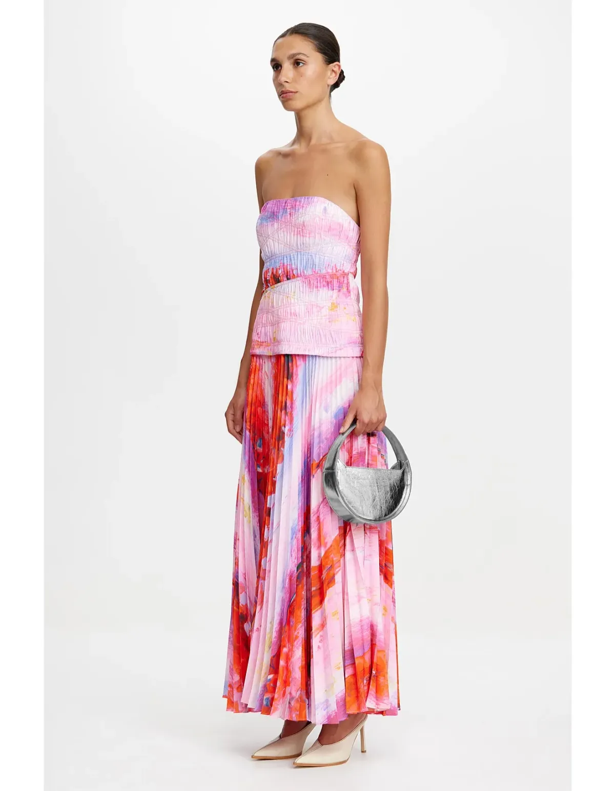 Acler Rockland Midi Dress Purple Size 6 - Image 2