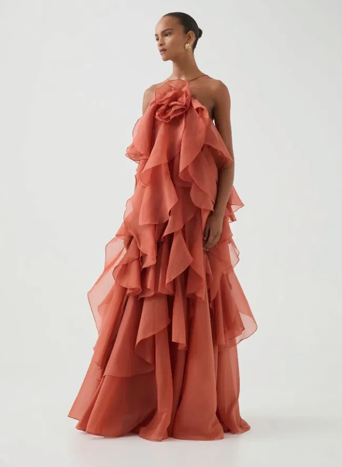 Aje Pandorea Layered Maxi Dress - Image 4