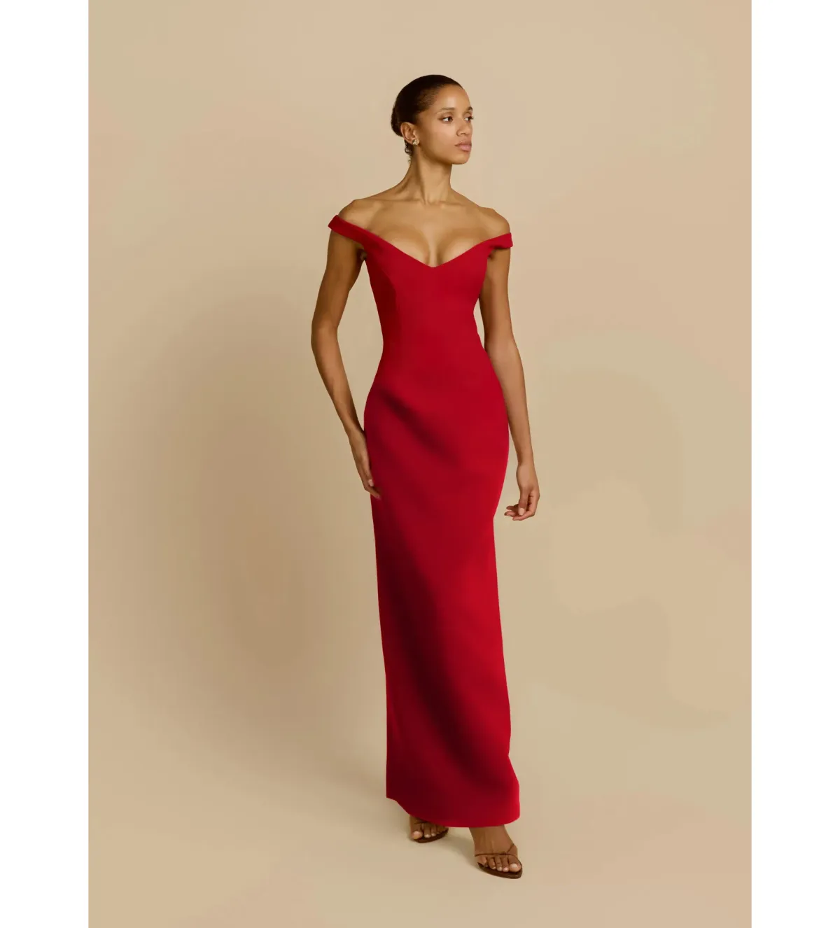 Arcina Ori Ellery Maxi Dress in Red Size L/AU12 - Image 2