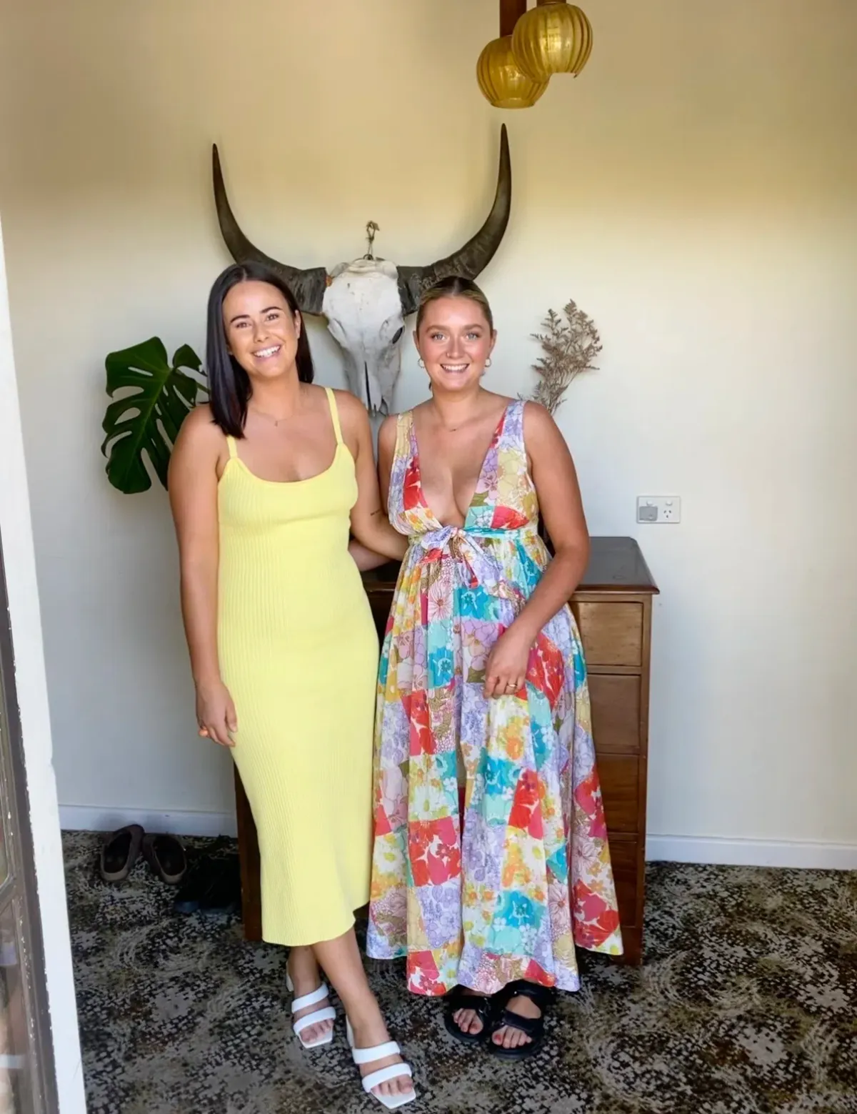 Zimmermann Bells Tie Front Long Dress Size M - Image 3