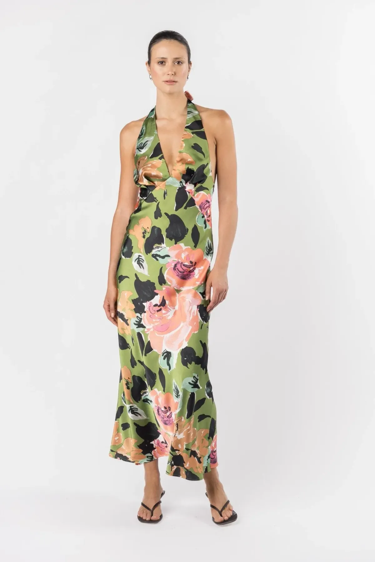 One Fell Swoop Cloe' Dress-Chinoiserie Print Size 12 - Image 4