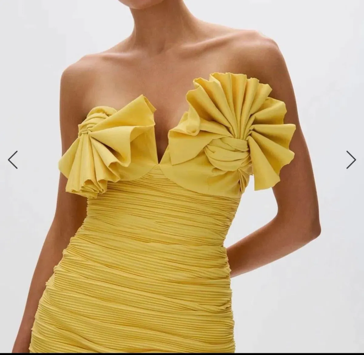 Rachel Gilbert Jensen Dress - Yellow - Size 3 (10/12) - Image 2