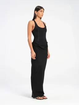 Benni Jade Racer Back Maxi Dress in Black Size 6 for rent on The Volte - image 5