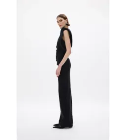 Rachel Gilbert Rowana Gown in Black Size AU12 for rent on The Volte - image 2