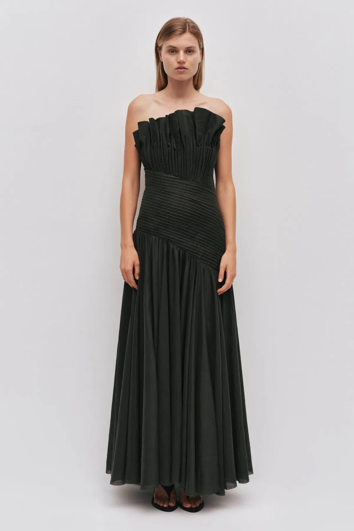 Aje Aquiline Maxi Gown in Hunter Green Size S / AU 8 - Image 1