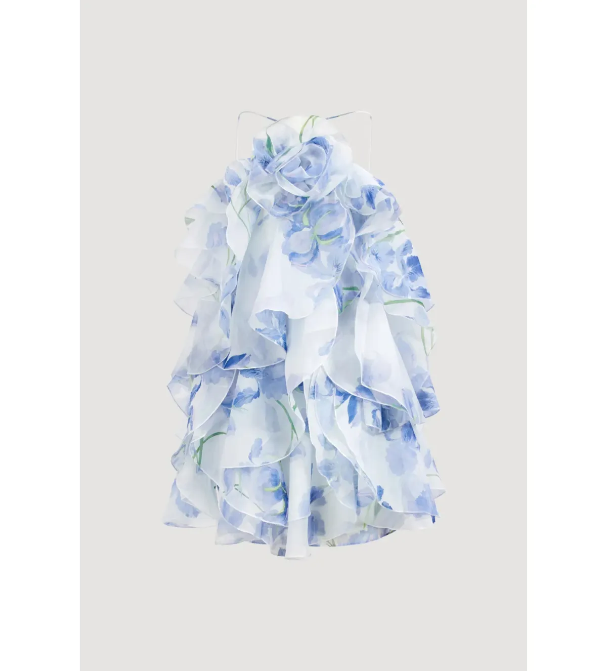 Aje Pandorea Layered Mini Dress Iris Size 6 - Image 5