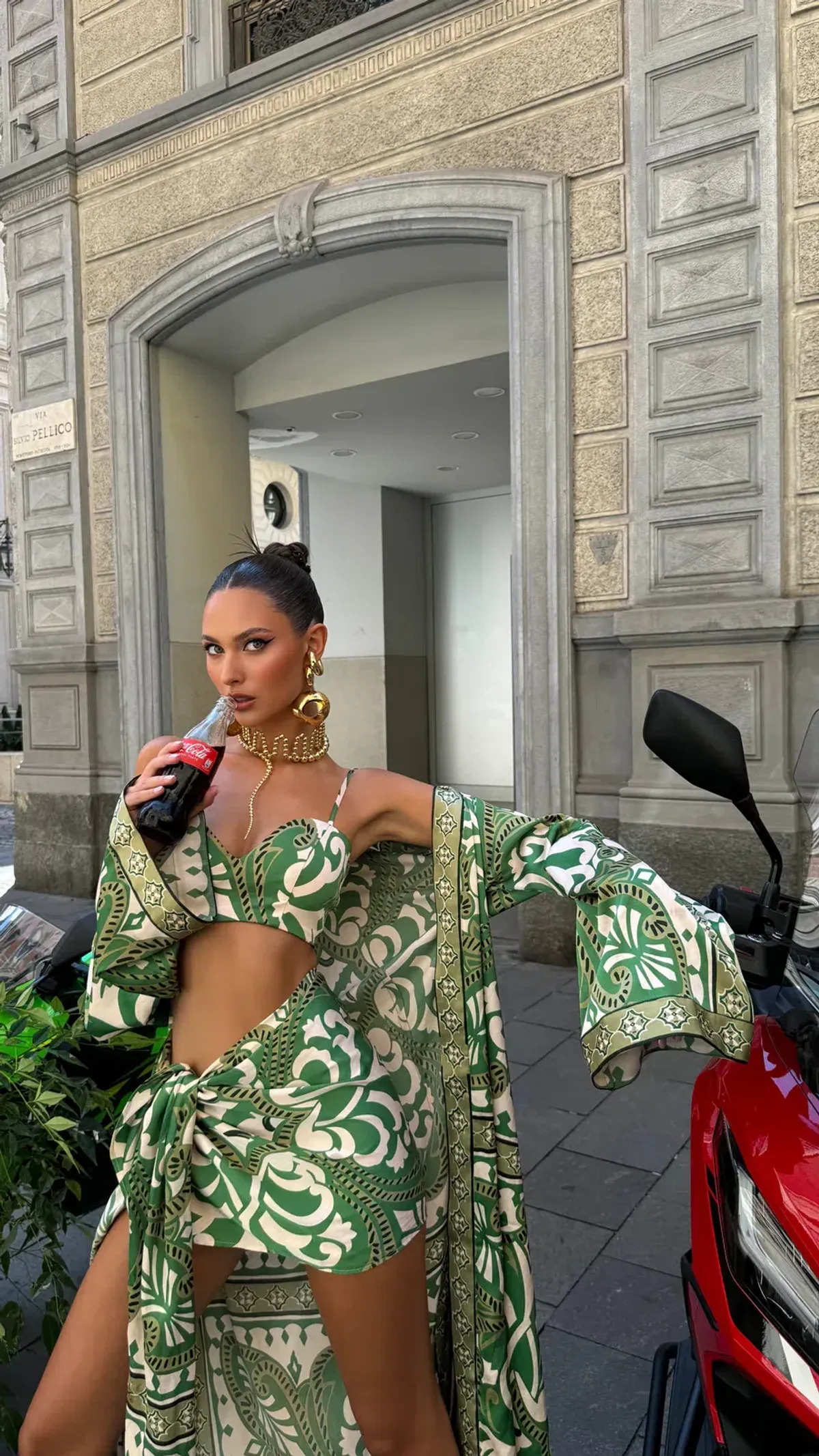 Malia Sarong Amalfi Print - Image 3