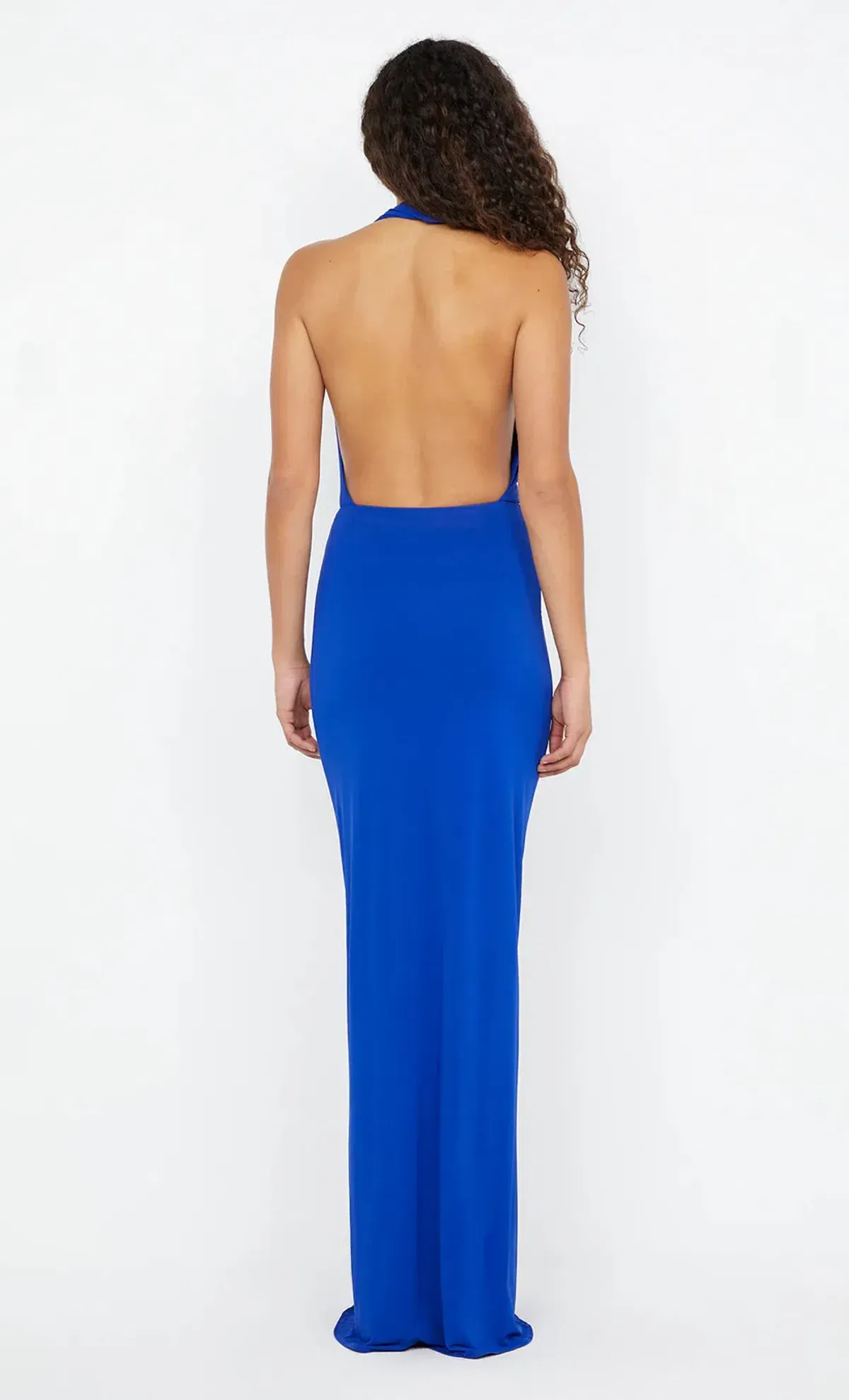 Bec & Bridge Nessie Cowl Dress / Blue / Size 8 - Image 2