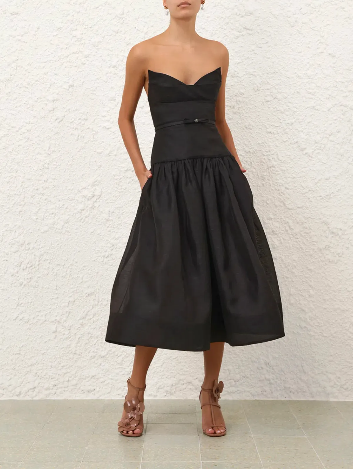 Zimmermann Rebellion Fitted Picnic Dress black size 3/AU14 - Image 1