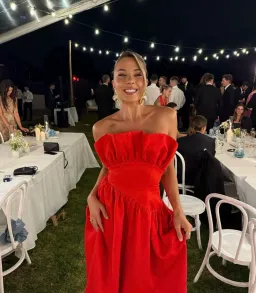 Elliatt Laurel Sleeveless Maxi Dress Red Size 10 for rent on The Volte - image 1