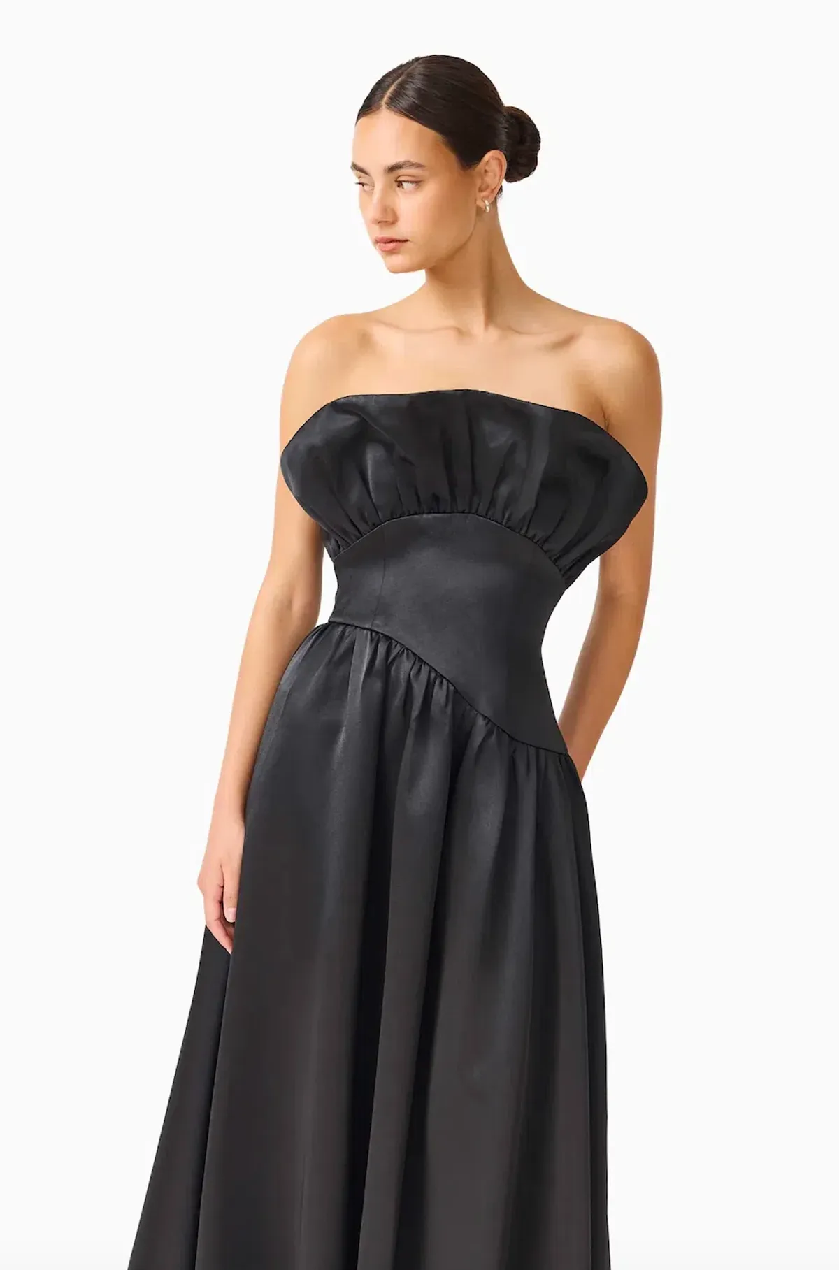 LAUREL SLEEVELESS MAXI DRESS | BLACK - SIZE 12 - Image 2