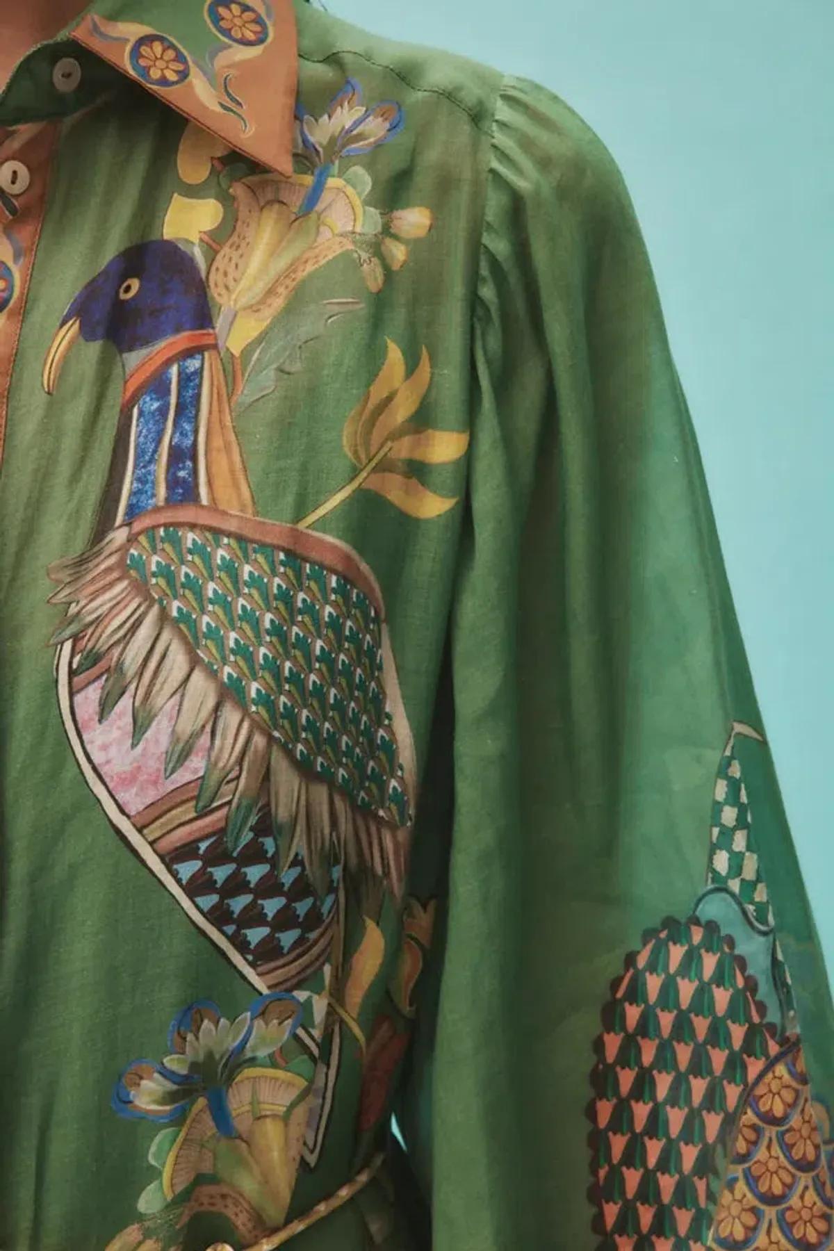 ALEMAIS BIRDIE SHIRTDRESS SIZE 8 [GENEROUS FITTING] - Image 4