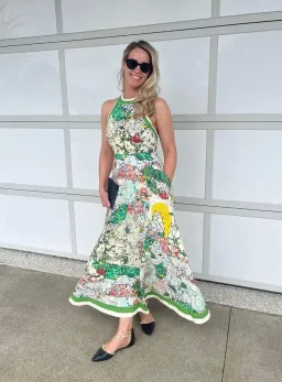 ALEMAIS ODYSSESY MIDI DRESS SIZE 8 for rent on The Volte - image 2