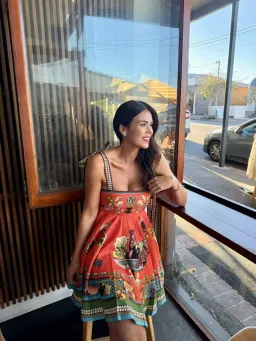 ALEMAIS ROCCO MINI DRESS SIZE 8 for rent on The Volte - image 1