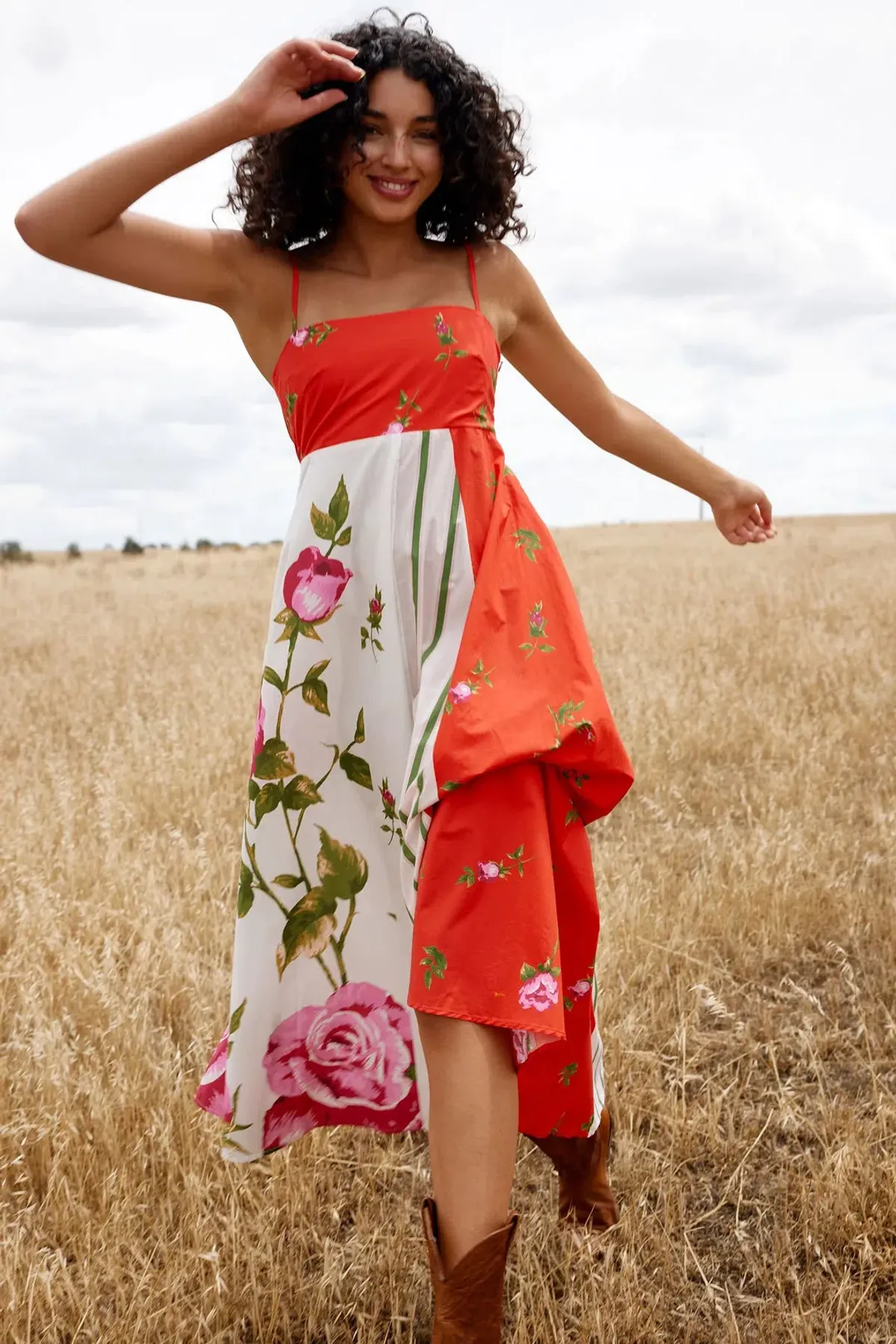 ASTON STUDIO RUE SUNDRESS[RUBY ANTIQUE] - Image 1