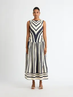 SHEIKE RIVIERA STRIPED MAXI DRESS for rent on The Volte - image 1