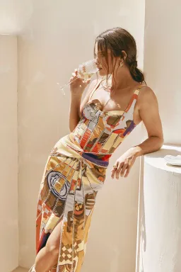 SABO MILANA MIDI DRESS for rent on The Volte - image 3