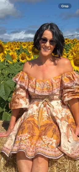 ZIMMERMANN WYLIE OFF SHOULDER MINI SIZE 0 for rent on The Volte - image 4