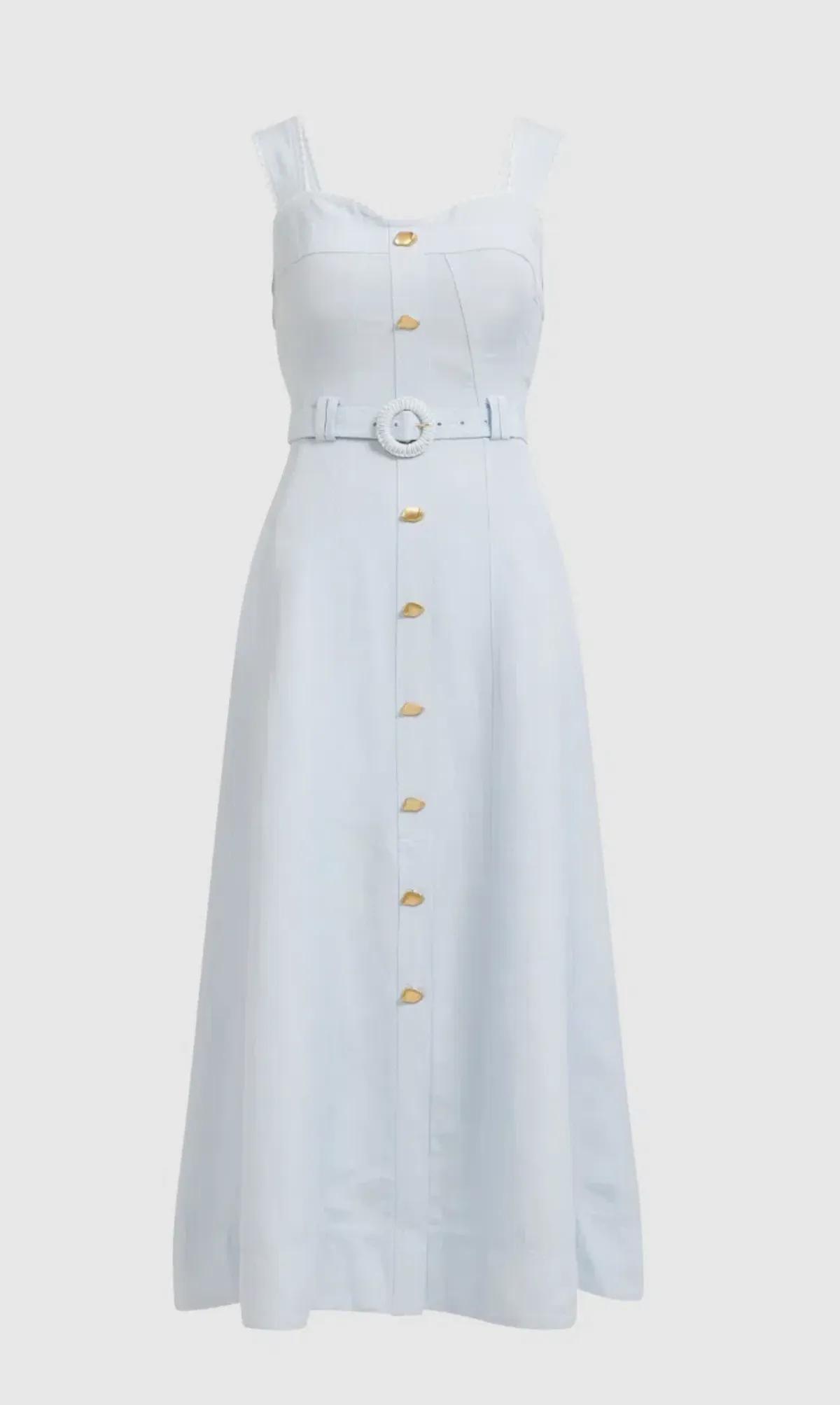 AJE CELESTE UTILITY MIDI DRESS SIZE 10 - Image 3