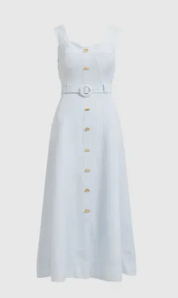 AJE CELESTE UTILITY MIDI DRESS SIZE 10 for rent on The Volte - image 3