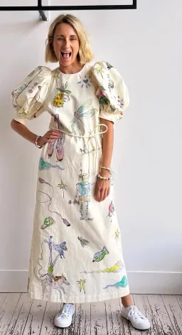 ALEMAIS COURT MIDI DRESS for rent on The Volte - image 1