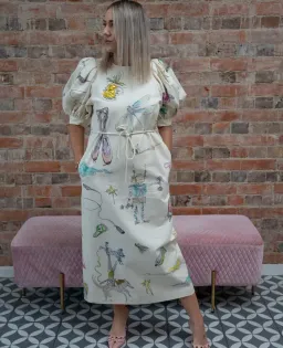 ALEMAIS COURT MIDI DRESS for rent on The Volte - image 2