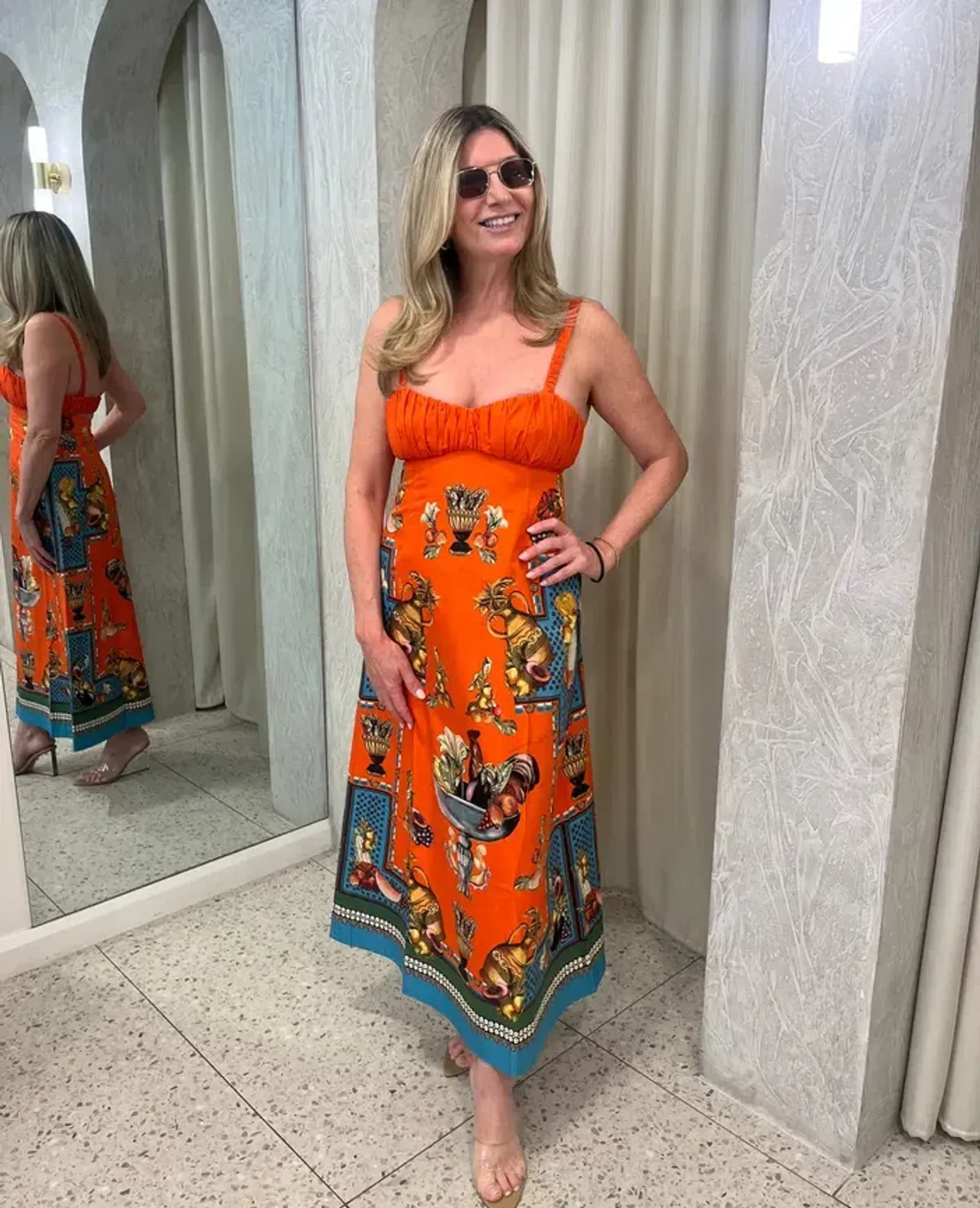 ALEMAIS ROCCO MIDI DRESS SIZE 12 - Image 2