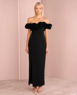 AZZURIELLE FARLEY OFF THE SHOULDER GOWN SIZE 10 for rent on The Volte - image 1
