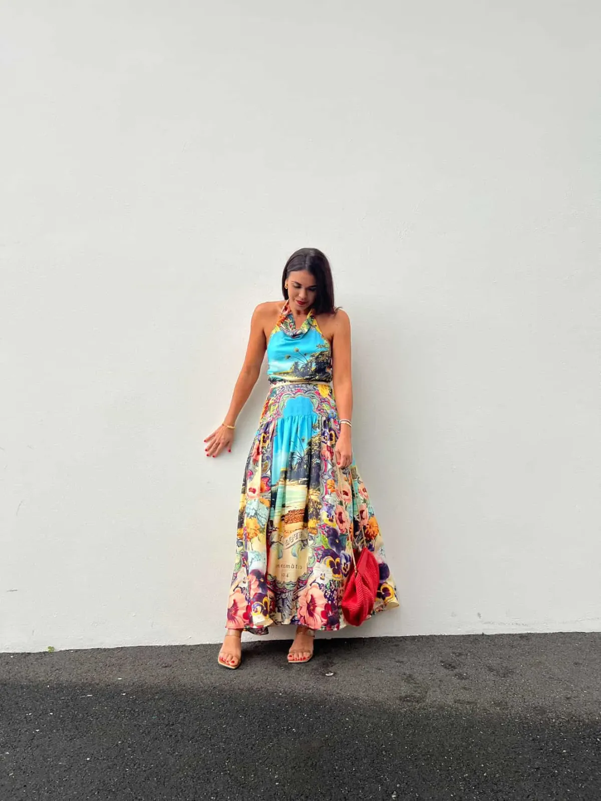 CAMILLA BATHING BOMBSHELL HALTER TOP AND SKIRT - Image 3