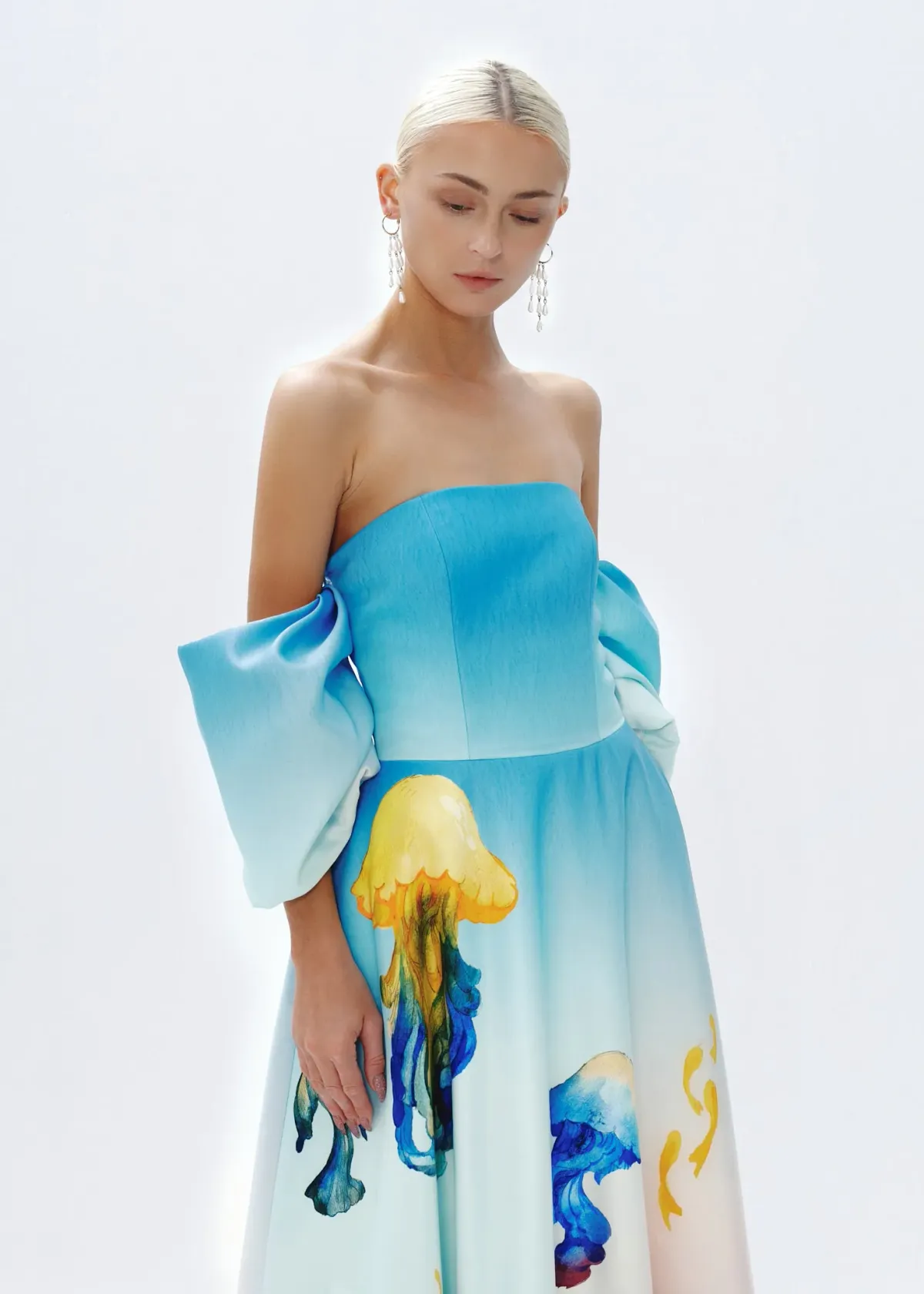 Justin Tong Stephanie Gown Size 12 - Image 4