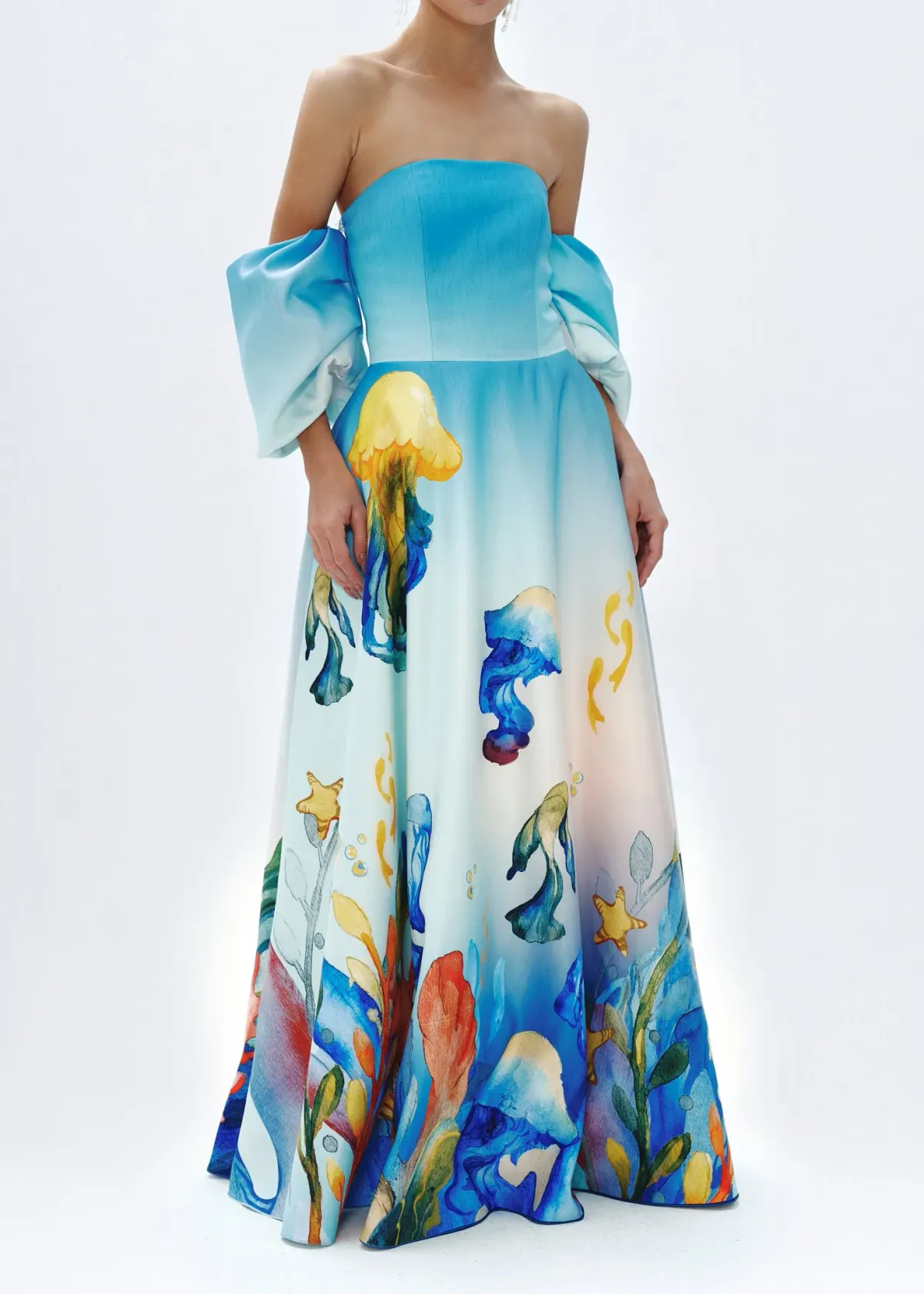 Justin Tong Stephanie Gown Size 12 - Image 5