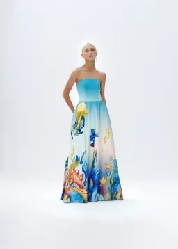 Justin Tong Stephanie Gown Size 12 for rent on The Volte - image 6