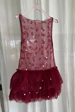 Dyspnea - TROPHY TULLE MINI DRESS - Size L for rent on The Volte - image 1