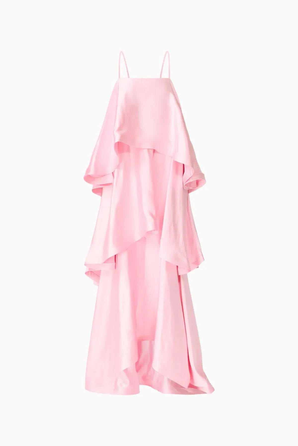 Elliatt Tilly Tiered Maxi Dress in Pale Pink Size M / AU 10 - Image 5