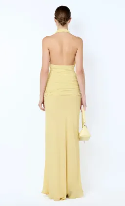 CASSIS DRAPE MAXI DRESS | CITRON - SIZE 12 for rent on The Volte - image 4