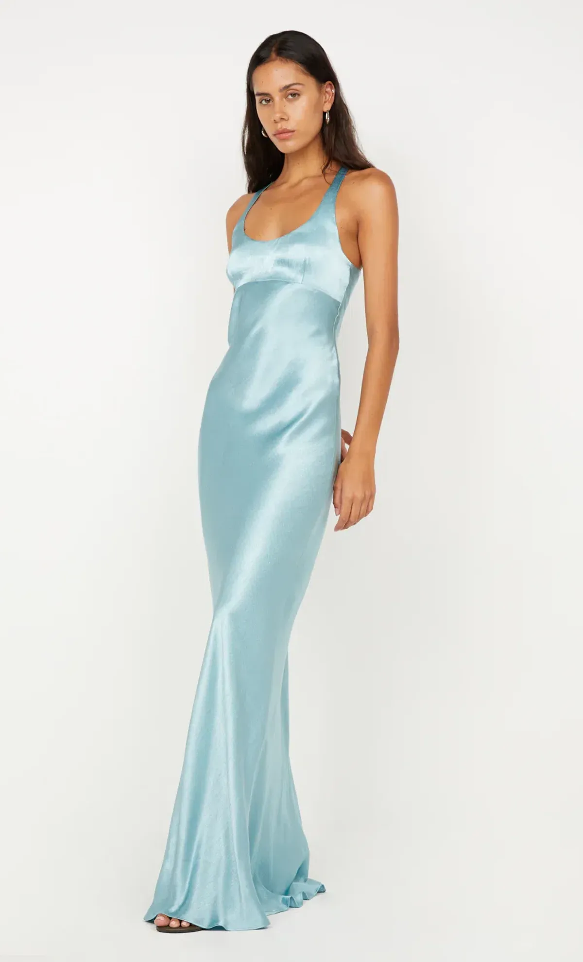 Bec and Bridge MAXINA CROSSOVER Maxi dress In Sea spray size 6 - Image 2