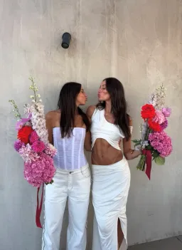 Koster Kulture Inka Top and Skirt Set in White Ivory Size S / 8 AU for rent on The Volte - image 10