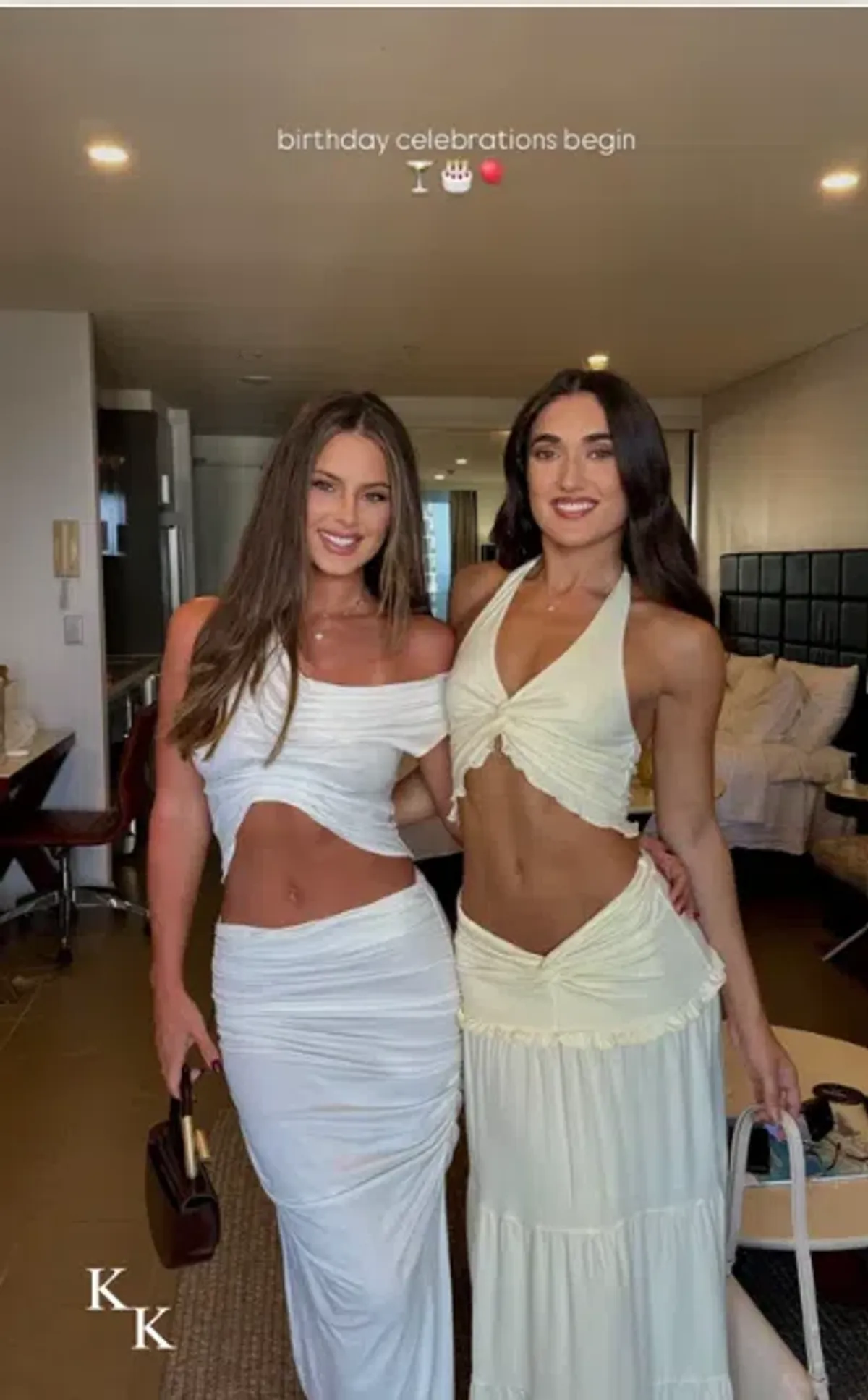 Koster Kulture Inka Top and Skirt Set in White Ivory Size S / 8 AU - Image 3