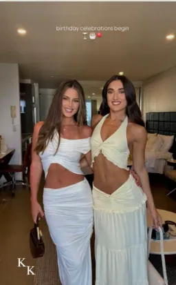 Koster Kulture Inka Top and Skirt Set in White Ivory Size S / 8 AU for rent on The Volte - image 3