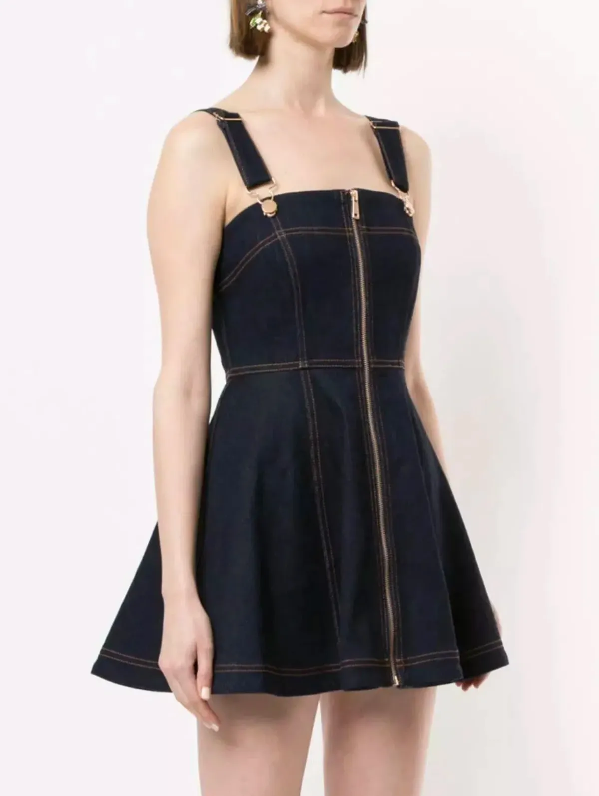 Alice McCALL Azure Denim Mini Dress Size AU 8 / S - Image 1