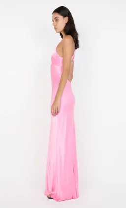 Bec and Bridge MAXINA CROSSOVER DRESS in candy pink size 6 for rent on The Volte - image 3