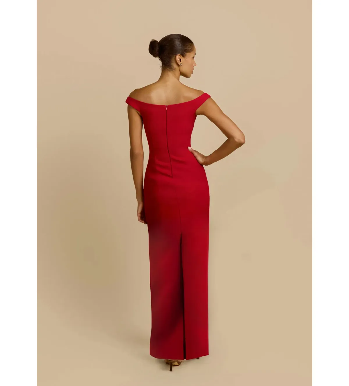 Arcina Ori Ellery Dress in Red Size AU6 - Image 3