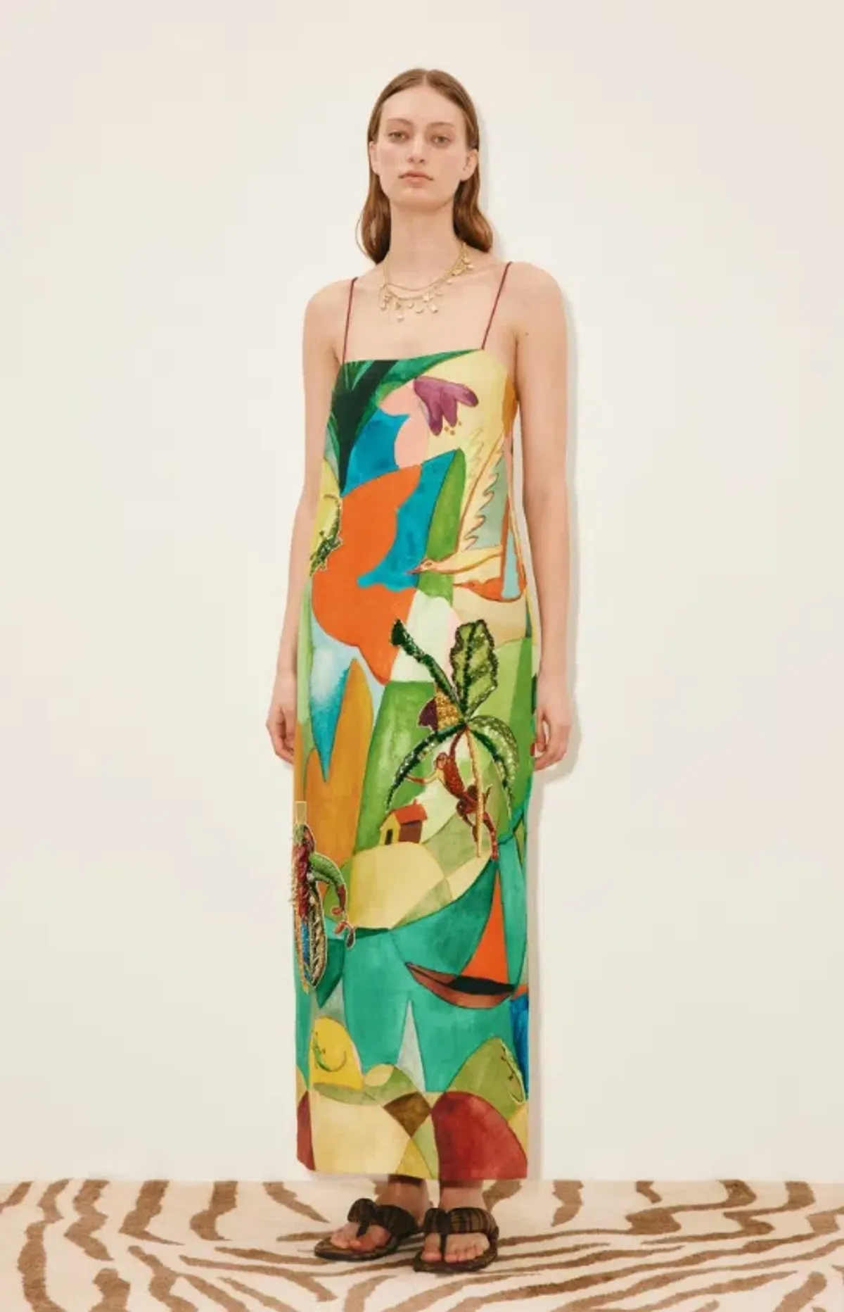 Alemais mokshini embellished midi dress Size 8 - Image 1