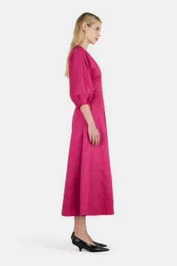 Hansen And Gretel Penelope Dress Magenta Pink Size 10 for rent on The Volte - image 4