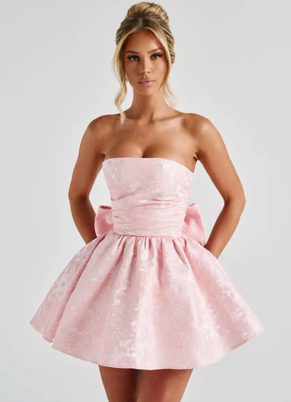 Babyboo SALOME MINI DRESS - BLUSH - Image 4