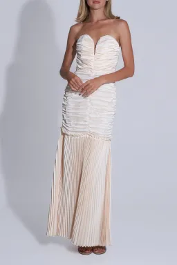 Lidee Parlour Gown Dress In Cream / Ivory | Size AU 8 UK 8 US 4 | Bridal for rent on The Volte - image 1