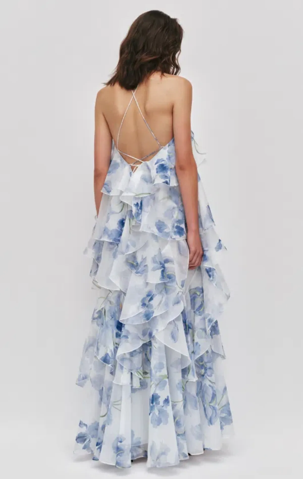 AJE Pandorea Layered Maxi Dress Iris Size 12 - Image 2